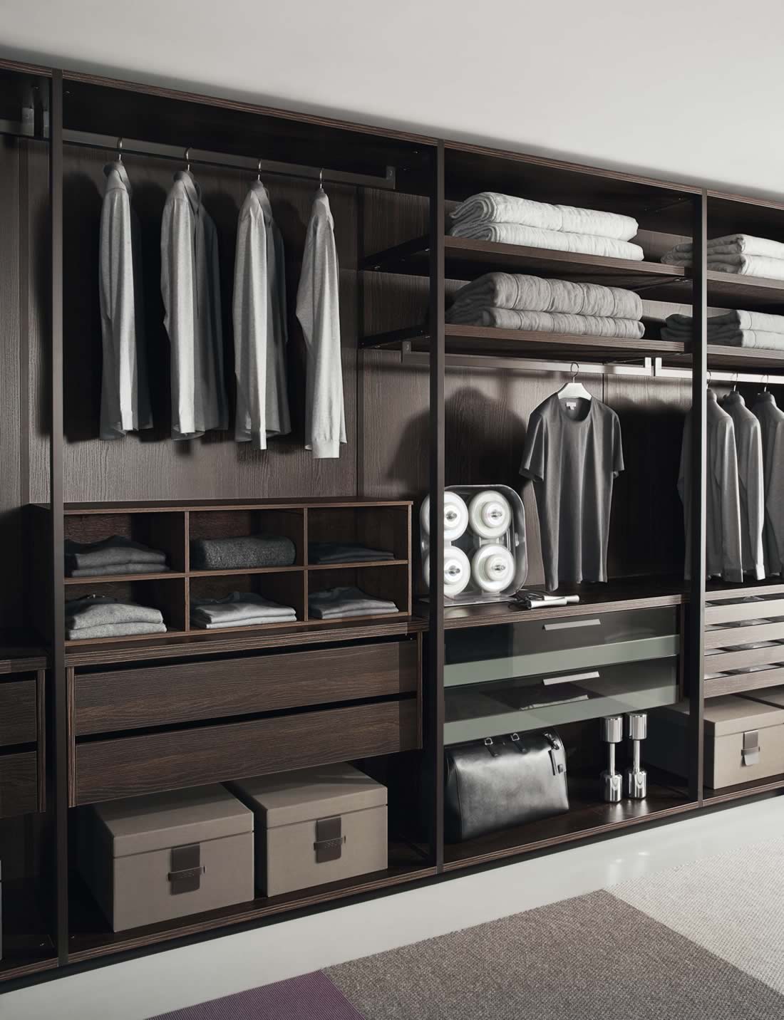 Modern Walking Closet Designs