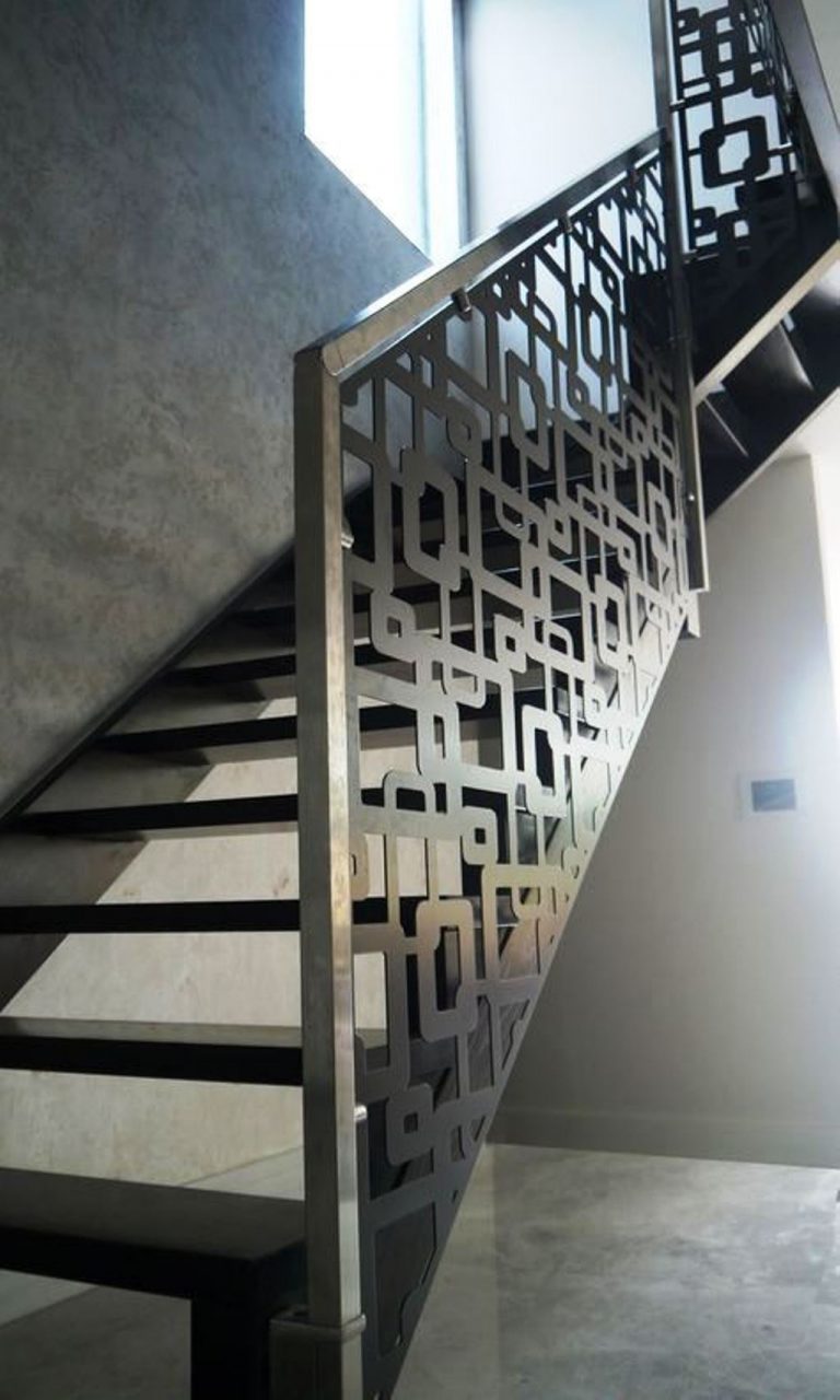 CNC Designs (जालि डिजाइनहरू) for Stair Rails and Partitions